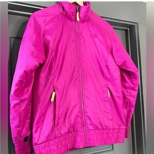 The North Face Barbie Core Pink‎ Coat Jacket Size Women's Medium - Yellow Tabs